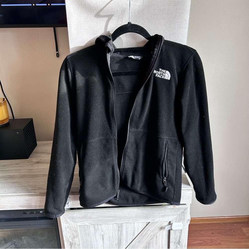 The North Face Black Full-Zip Fleece Jacket